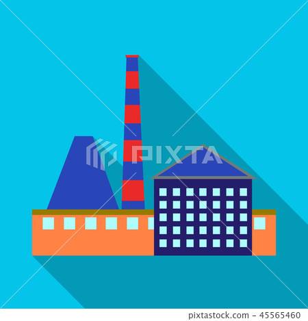 Factory icon of vector illustration for web and mobile 45565460