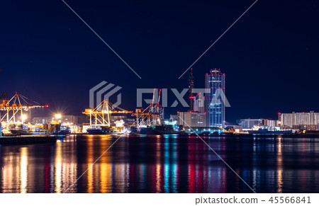 Osaka Minamiko night view Osaka Minamiko night view 45566841