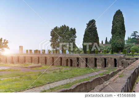 Hadrian's Villa( Adriana villa, 2nd century AD) in Hadrian's Villa( Adriana villa, 2nd century AD) in 45568686