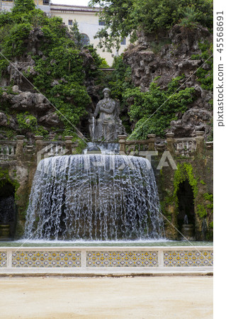 Villa d`Este fountain and garden , Tivoli, Italy. Villa d`Este fountain and garden , Tivoli, Italy. 45568691