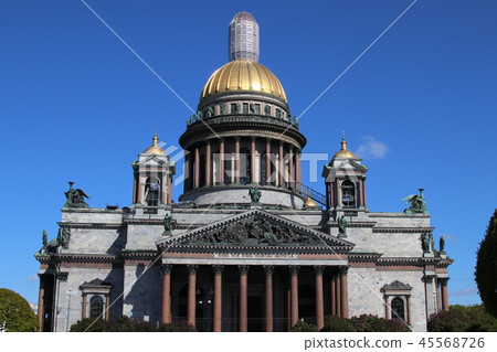 聖以撒大教堂門面 聖以撒大教堂門面 45568726