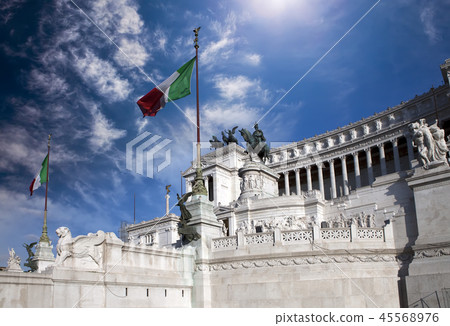 Italy. Rome. Vittoriano- a monument in honor of th 45568976