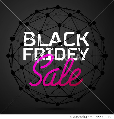 Black friday sale concept abstract vector backg. Black friday sale concept abstract vector backg. 45569249