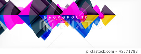 Modern geometric abstract background Modern geometric abstract background 45571788