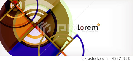 Modern geometric abstract background Modern geometric abstract background 45571998