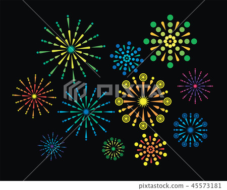 vector fireworks vector fireworks 45573181