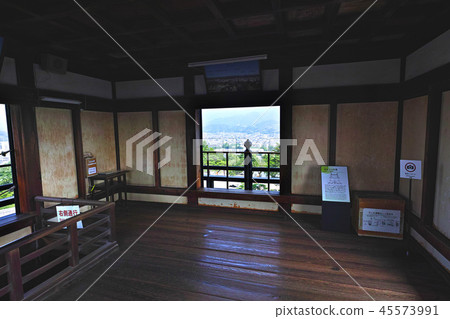 [高知縣/日本的100座大城堡]位於高知城的頂層 45573991