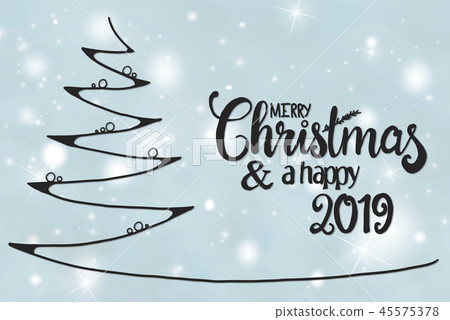 Tree, Merry Christmas And A Happy 2019 Tree, Merry Christmas And A Happy 2019 45575378