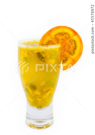 Traditional Colombian beverage called lulada Traditional Colombian beverage called lulada 45578972