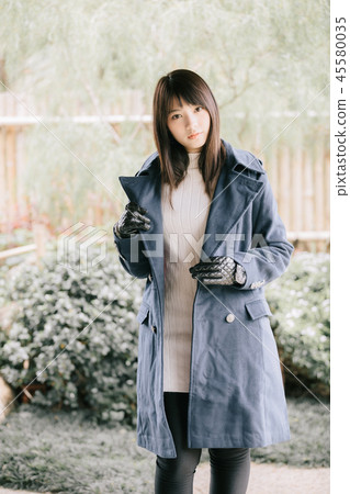 Japanese shop wool coat