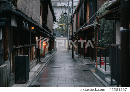 Gion Kyoto Downtown urban walkway Gion Kyoto Downtown urban walkway 45581267