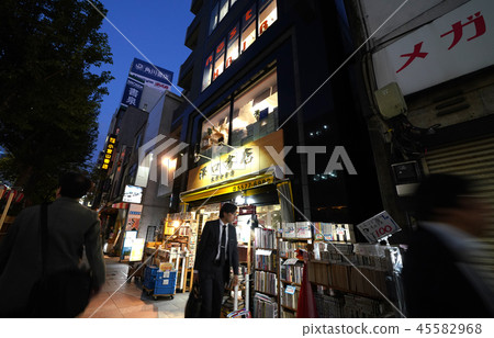Tokyo cityscape in Japan I look at a bookstore street around Jimbocho Station Tokyo cityscape in Japan I look at a bookstore street around Jimbocho Station 45582968