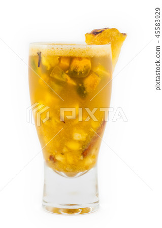 Traditional Colombian beverage champus Traditional Colombian beverage champus 45583929