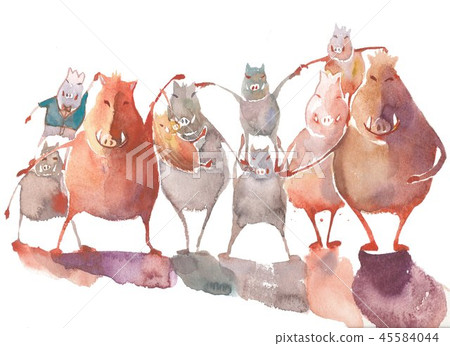 新年卡的材料 新年卡的材料 45584044