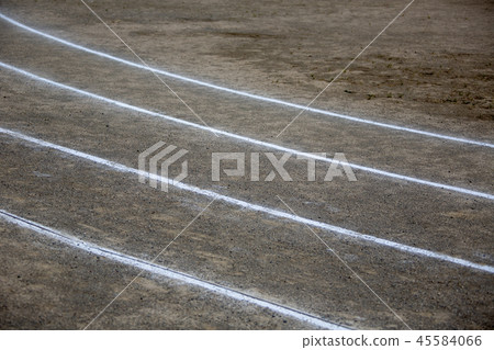 White Line, schoolyard, dirt 45584066