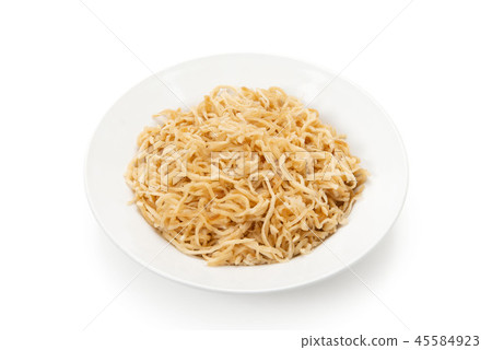 Cut dried daikon radish with water 45584923