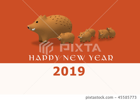 Happy New Year's card 2 Happy New Year's card 2 45585773