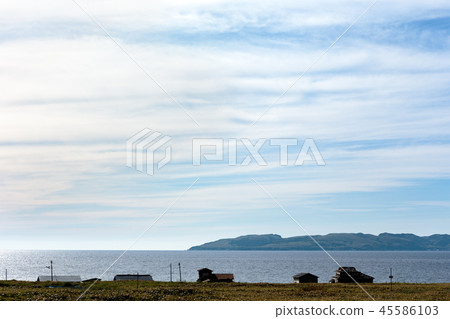 Hokkaido Rishiri Island, houses and Rebun Island Hokkaido Rishiri Island, houses and Rebun Island 45586103