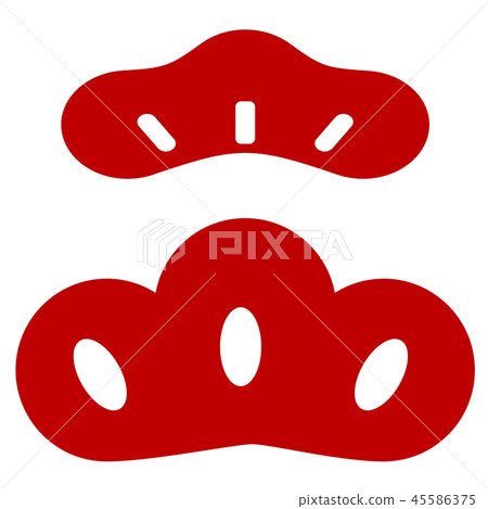 傳染媒介杉木新年象集合 45586375