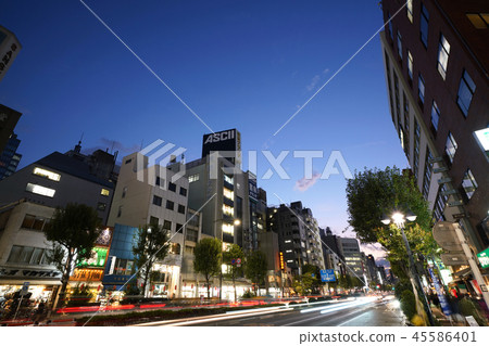 日本的東京都市風景我想看看神田神保町（Seisen Grande等）的書店街 45586401