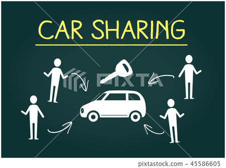 Car sharing image 45586605