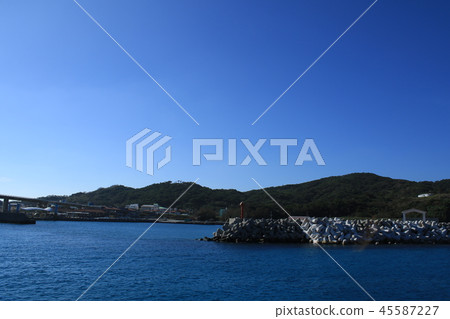 Okinawa Akajima Akako scenery 45587227