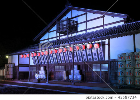 Shikoku Kinpaku Kabuki Ogasai "Kanamaruza" light up 45587734