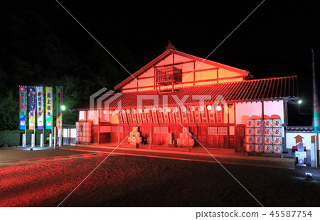 Shikoku Kinpaku Kabuki Ogasai“Kanamaruza”點亮 Shikoku Kinpaku Kabuki Ogasai“Kanamaruza”點亮 45587754