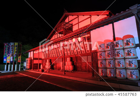 Shikoku Kinpaku Kabuki Ogasai“Kanamaruza”點亮 Shikoku Kinpaku Kabuki Ogasai“Kanamaruza”點亮 45587763