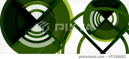 Circle abstract background, bright colorful round geometric shapes Circle abstract background, bright colorful round geometric shapes 45588682