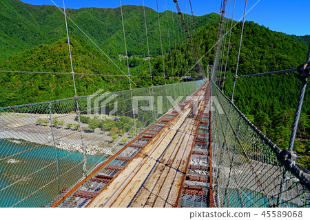 [Tanise suspension bridge] Yase, Totsukawa Village, Yoshino-gun, Nara Prefecture 45589068