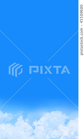 Clouds floating in the clear sky - Stock Illustration [45589680] - PIXTA