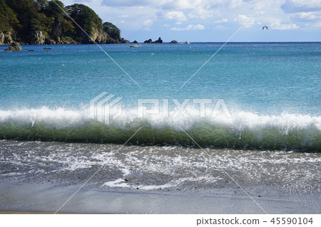 Sanriku Geopark Fall Akito Beach Sanriku Geopark Fall Akito Beach 45590104