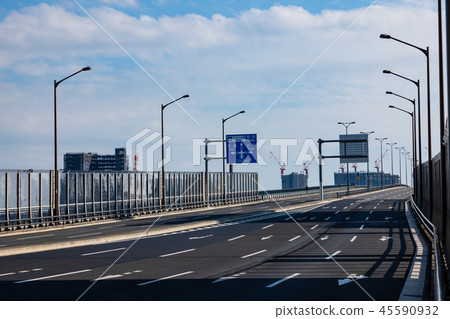 從Harumi 2018看，東京重建環路2號暫時開放了Toyosu Ohashi。11 b 45590932