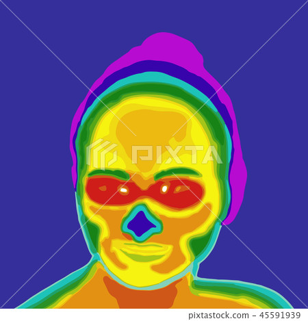 Thermal imager medical scan. Thermal imager medical scan. 45591939