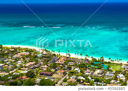 “夏威夷”Lanikai藥盒視圖·凱魯瓦 45592883