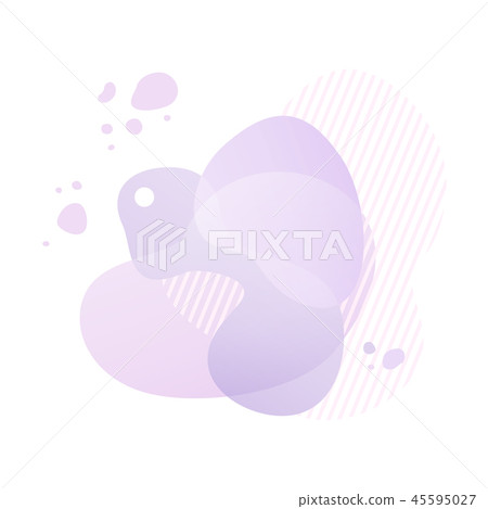 Violet Gradient Shapes with Geometric Lines Violet Gradient Shapes with Geometric Lines 45595027