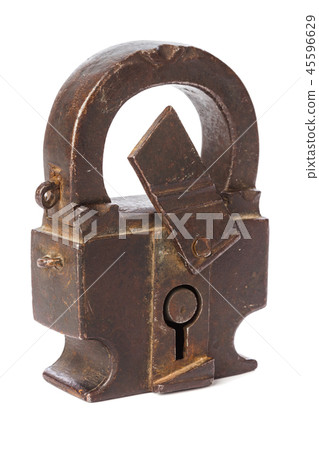 Rusty vintage lock Rusty vintage lock 45596629