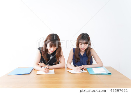Two women to study 45597631