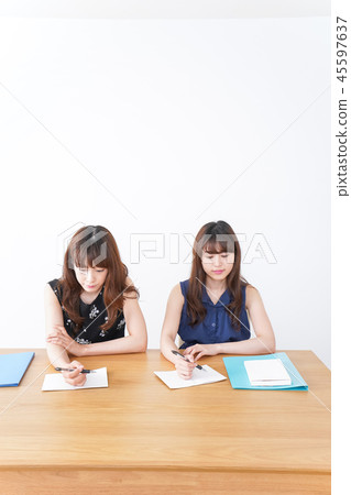 Two women to study 45597637