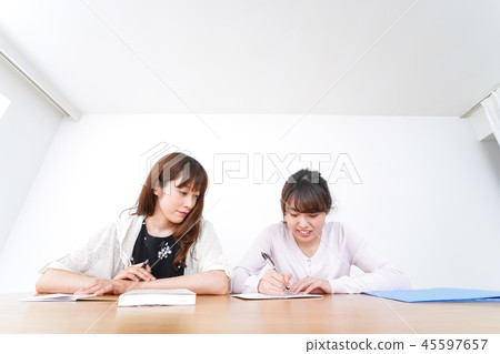 Two women to study 45597657