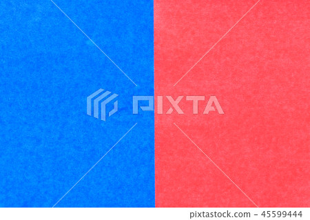 Abstract red and blue color paper background Abstract red and blue color paper background 45599444