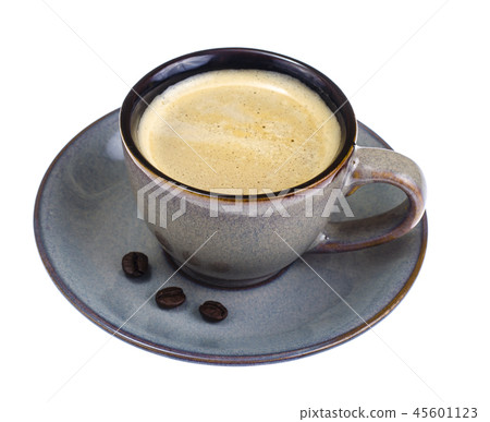 Beans, coffee in cup 45601123