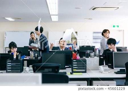 Busy busy busy office business 45601229
