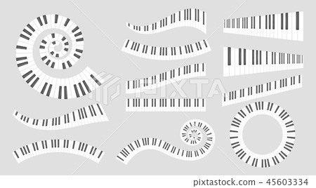 Musical instrument keys. Musical instrument keys. 45603334