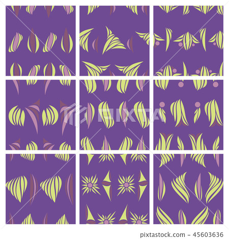 Vector abstract simple pattern hand drawn for your design Vector abstract simple pattern hand drawn for your design 45603636