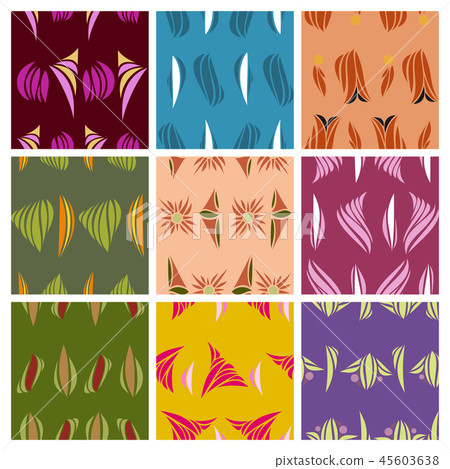 Vector abstract simple pattern hand drawn for your design Vector abstract simple pattern hand drawn for your design 45603638