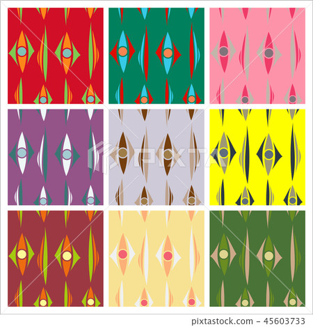 Vector abstract simple pattern hand drawn for your design Vector abstract simple pattern hand drawn for your design 45603733