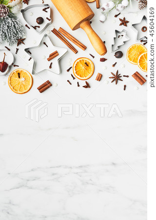 Holiday baking background Holiday baking background 45604169