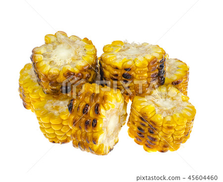 Snack from pieces of grilled corn 45604460